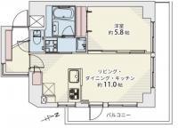 マートルコート中目黒 6階