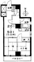 麻布永坂レジデンス 2階