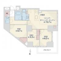 ザ・パークハウス小石川後楽園 6階