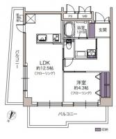 藤和柿の木坂コープ 6階