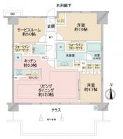 アールブラン武蔵新田 1階