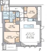 ジオ市ヶ谷払方町彩の館 4階