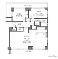 目黒柿の木坂アビタシオン 4階