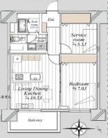 高田馬場住宅 9階
