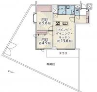 ラポール高輪 1階