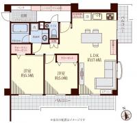朝日常盤台マンション 2階