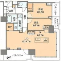 プラウドタワー芝浦 13階