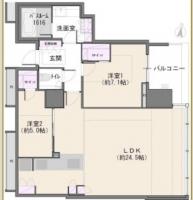 ワールドシティタワーズブリーズタワー 22階