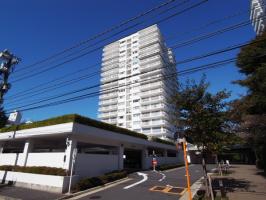 三田綱町パークマンションの三田綱町パークマンションの外観