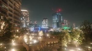 パークタワー晴海の夜
