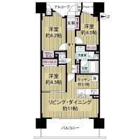 ＢＥＬＩＳＴＡ東淀川大桐Ｂ棟