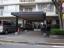 白金マンションのエントランス