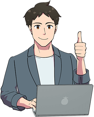 満足そうに親指を立てて見せるKさん